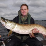 Allister Johnson and his 25lb pike
