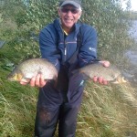 Les Humphreys with some nice Hybrids.