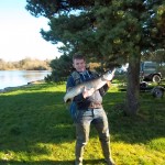 Mikie Dillion caught a fine fish of 17lbs 7oz to take Top Rod