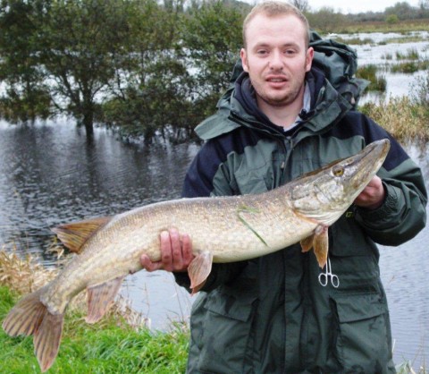 Stewart Anderson with a nice Pike