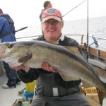 Pollock eleven and half pound caught by Max