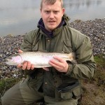 Another Satisfied Customer Shows his catch at Curragh Springs