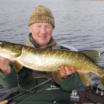 Michael Flanagan with one of his pike