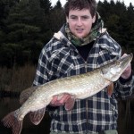Gareth King with a 12 lb. fish from cavan