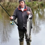 1st Feale Salmon of 2012 caught by Patrick Lenihan