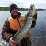Phil Allford with one of his many pike