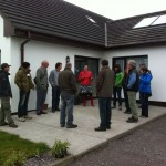 Ann McCarthy Giving the delegates a brief anecdotal history of the fishing on Lough Currane