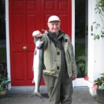 David Allcutt with 6lb 15oz sea-liced salmon