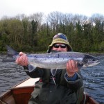 Melvin Rossinver Mark McDonald 7lb Salmon on fly Apr2012
