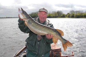 Mullingar pike specialist Mick Flanagan made the prize list – but didn’t beat the winning 106cm fish bagged by Frenchman Domnic Potoczy.