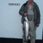 T.O'Neill with Drowes 12lb Salmon Apr 2012