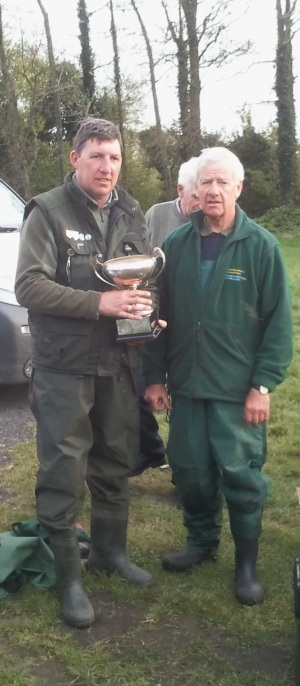 Winner Alan Delaney TAFI Leinster Lake Championship