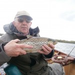 3.5lb trout caught and returned at Orangefield on Thurs 17th May