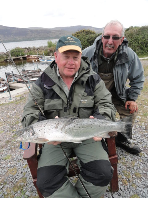 A lovely 4lbs sea trout for Harry Feeney