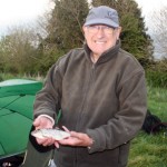 A delighted Derek