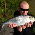 First fish that day for Dave