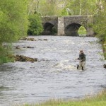 Fishing Below The Four Masters’ Bridge At The Black Hole.