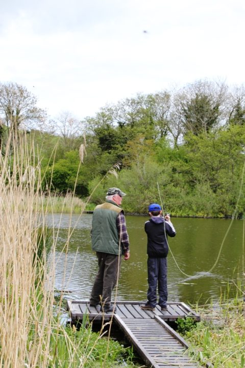 This Young Fly Angler Gets Some Advice from Tom Cogan