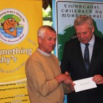 John Harmon Receives his CSTP Award from Minister Fergus O'Dowd