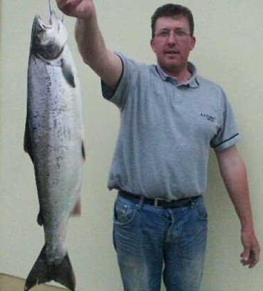 Jim Shanahan with his 7.3lb fish