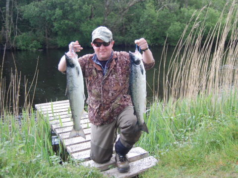 John Gill With Two More Fish From Red Roof And Corry On Tuesday 22nd May. John Gill With Two More Fish From Red Roof And Corry On Tuesday 22nd May.