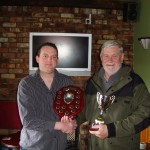 John Wilson, winner of An Bulg Bui, First fish off the Ridge Pool Shield and Cup