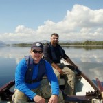 Marc and Colin on Lough Corrib