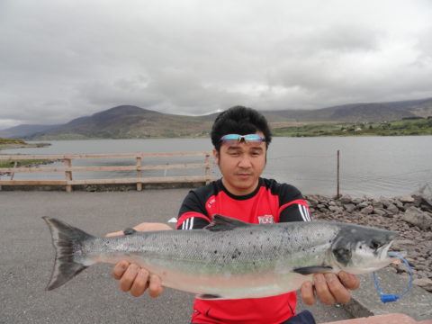 Mr. Tham Hitmiangsong with Big Salmon 008