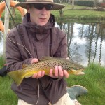 Nice brown trout at Carton House Fishery