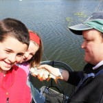Children Enjoying Themselves After Catching A Fish at the Brothers Lake Event in Carrickmacross