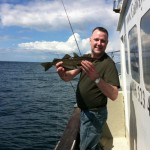 Pollock caught by Tommy on a sunny Saturday