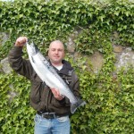 Raymond Crawford at Drowes With His 13lbs Fish on May 6th.
