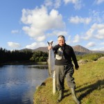 Vincent Appleby with a Salmon on Copal Lake 006
