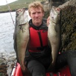 A fine brace of big pollack