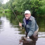 Christian with a nice sea trout