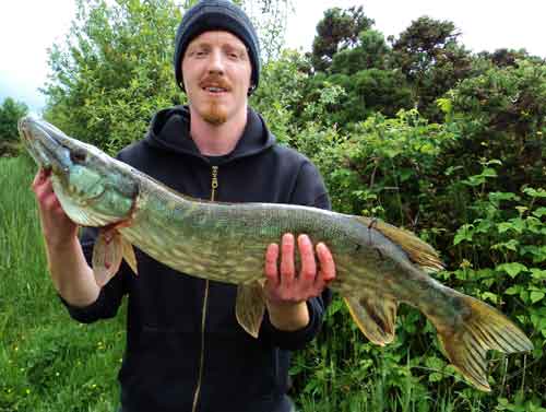 David Murphy with his Summer pike