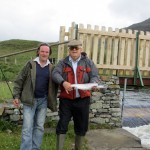 Lough Inagh 1st salmon 2012