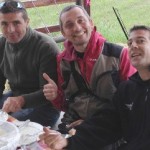 Italian group at the Blackwater river BBQ