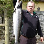 John McSweeney with 8.9lb fish