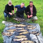 Kevin, Simon and John from Norwich with a good mixed catch
