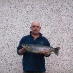 Martin Hope from Mullingar with a 6lb Trout from Lough Ree