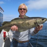 Happy Dutch angler