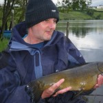 Tony Mahon with 6lb 12oz Tench from the Town Lake in Killeshandra