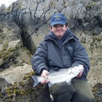 Bass on the rocks for John Sheelan