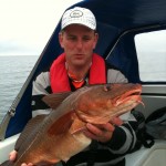 Ad  with a 13 lb Cod