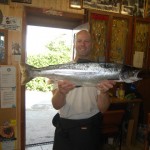 Billy Gilbert Had This 12lbs Fish On Yellow Flying c From The Old Sea Pool On Tuesday.
