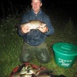 Chris McGregor with his catch