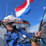 Cornelius Plomp on board the Predator