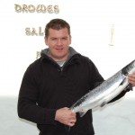 Drowes – Chris Coulter With His Fish On Sunday.