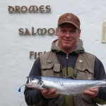 Drowes – Stephen Anderson With His Fish From Briney’s On Fly During The Week.